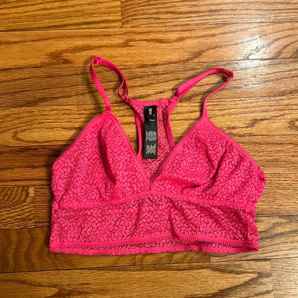 New DKNY Racerback bra top, size small